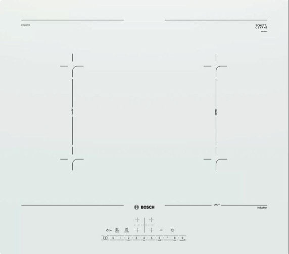 Индукционная варочная панель Bosch PVQ612FC5E preview 1