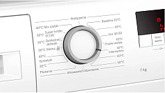 Стиральная машина Bosch WAJ2006 KPL 1000 об/мин, белый, инверторный EcoSilenceDrive двигатель