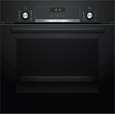 Духовой шкаф Bosch HBJ517FB0R , электрический, шириной 59.4 см, черный, традиционная очистка