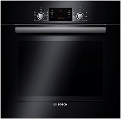 Духовой шкаф Bosch HBG 43T460 , электрический, шириной 59.5 см, черный, EcoClean очистка