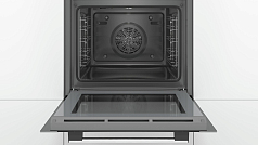 Духовой шкаф Bosch HBA317BS0R , электрический, шириной 59.4 см, нержавеющая сталь, традиционная очистка