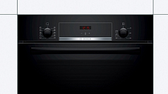 Духовой шкаф Bosch HBJ554YB0R , электрический, шириной 59.4 см, черный, EcoClean очистка Духовой шкаф Bosch HBJ554YB0R , электрический, шириной 59.4 см, черный, EcoClean очистка