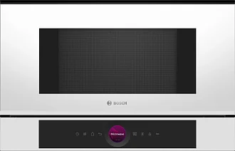 Встраиваемая микроволновая печь Bosch BFL7221W1 по цене 79300 руб. в официальном интернет-магазине bosch-centre.ru