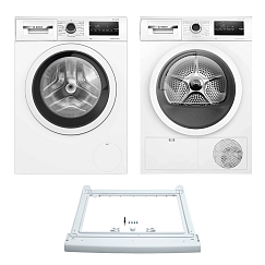 Комплект Bosch Serie 4 (WAN24200ME, WTN86201ME, WTZ20410)