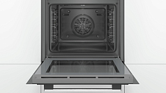 Духовой шкаф Bosch HBA317BW0R , электрический, шириной 59.4 см, белый, традиционная очистка
