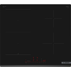 Индукционная варочная панель Bosch PVS63KHC1Z на 4 конфорки, шириной 59.2 см, черный Индукционная варочная панель Bosch PVS63KHC1Z на 4 конфорки, шириной 59.2 см, черный