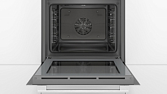 Духовой шкаф Bosch HBG537BW0R , электрический, шириной 59.4 см, белый, EcoClean очистка