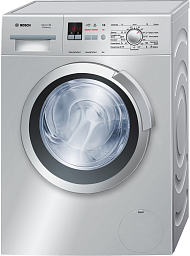 Стиральная машина Bosch WLK2416LOE 1200 об/мин, серебристый, универсальный двигатель