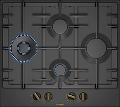 Газовая варочная панель Bosch PCI6B3B90R