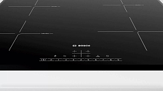 Индукционная варочная панель Bosch PUE651FB5E на 4 конфорки, шириной 59.2 см, черный Индукционная варочная панель Bosch PUE651FB5E на 4 конфорки, шириной 59.2 см, черный