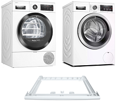 Комплект Bosch Serie 8 (WAX32M01BY, WTX87M30PL, WTZ27410) Комплект Bosch Serie 8 (WAX32M01BY, WTX87M30PL, WTZ27410)