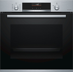 Духовой шкаф Bosch HBG536YS0R , электрический, шириной 59.4 см, нержавеющая сталь, EcoClean очистка
