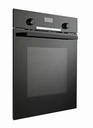 Духовой шкаф Bosch HBH557CB0R , электрический, шириной 59.4 см, черный, EcoClean очистка