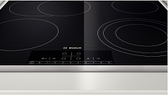 Электрическая варочная панель Bosch PKD 645F17 на 4 конфорки, шириной 58.3 см, черный Электрическая варочная панель Bosch PKD 645F17 на 4 конфорки, шириной 58.3 см, черный