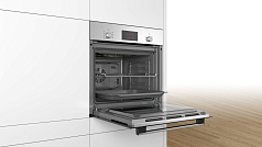 Духовой шкаф Bosch HBF173BS0 , электрический, шириной 59.4 см, нержавеющая сталь, пиролитическая очистка