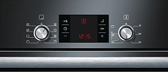 Духовой шкаф Bosch HBG43T151R , электрический, шириной 59.5 см, черный, EcoClean очистка