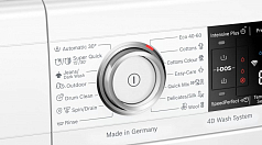 Стиральная машина Bosch WAX32KH2BY 1600 об/мин, белый, инверторный EcoSilenceDrive двигатель