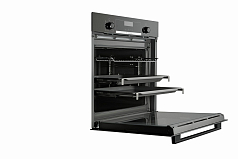 Духовой шкаф Bosch HBG536HB0R , электрический, шириной 59.4 см, черный, EcoClean очистка