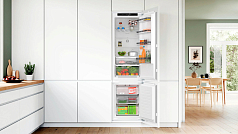 Встраиваемый двухкамерный холодильник Bosch KIN96VFD0