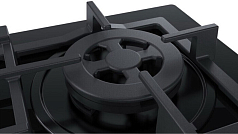 Газовая варочная панель Bosch POH6C6O90R на 4 конфорки, шириной 59 см, черный Газовая варочная панель Bosch POH6C6O90R на 4 конфорки, шириной 59 см, черный