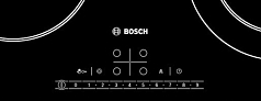 Электрическая варочная панель Bosch PKN 651F17 на 4 конфорки, шириной 59.2 см, черный Электрическая варочная панель Bosch PKN 651F17 на 4 конфорки, шириной 59.2 см, черный