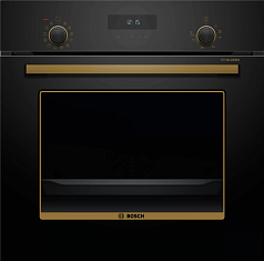 Духовой шкаф Bosch HIJN17EB0R , электрический, шириной 59.4 см, черный, AquaClean очистка