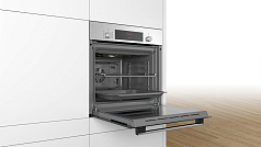 Духовой шкаф Bosch HBF514BS0R , электрический, шириной 59.4 см, нержавеющая сталь, традиционная очистка Духовой шкаф Bosch HBF514BS0R , электрический, шириной 59.4 см, нержавеющая сталь, традиционная очистка