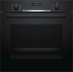 Духовой шкаф Bosch HBG537BB0R , электрический, шириной 59.4 см, черный, EcoClean очистка