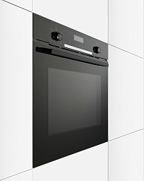 Духовой шкаф Bosch HBG537BB0R , электрический, шириной 59.4 см, черный, EcoClean очистка