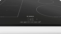 Индукционная варочная панель Bosch PWP63RBB6E на 4 конфорки, шириной 59.2 см, черный Индукционная варочная панель Bosch PWP63RBB6E на 4 конфорки, шириной 59.2 см, черный