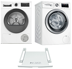 Комплект Bosch Serie 6 (WQG24109IT, WAL28PH0GC, WTZ 11400) Комплект Bosch Serie 6 (WQG24109IT, WAL28PH0GC, WTZ 11400)