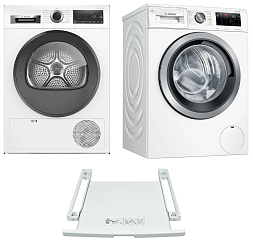 Комплект Bosch Serie 6 (WQG24109IT, WAL28PH0GC, WTZ 11400)