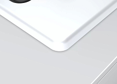 Газовая варочная панель Bosch PGH6B2O93R на 4 конфорки, шириной 58.2 см, белый