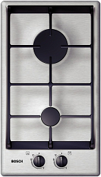 Варио-прибор ДОМИНО Bosch PCD 345 FEU на 2 конфорки, шириной 29 см, нержавеющая сталь