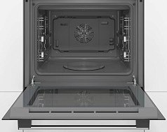 Духовой шкаф Bosch HIJ517YS2R , электрический, шириной 59.4 см, нержавеющая сталь, AquaClean очистка
