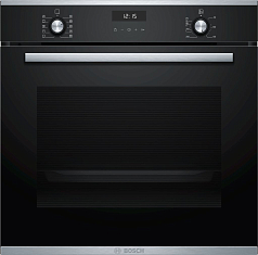 Духовой шкаф Bosch HBG237YS0R , электрический, шириной 59.4 см, нержавеющая сталь, EcoClean очистка