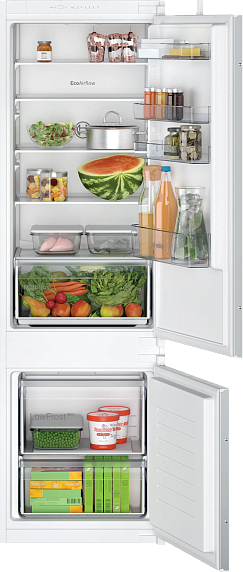 Встраиваемый двухкамерный холодильник Bosch KIV87NSE0 preview 1