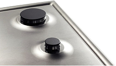 Газовая варочная панель Bosch PCC 615B90E на 3 конфорки, шириной 58 см, нержавеющая сталь