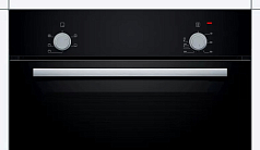 Духовой шкаф Bosch HAF010BA1R , электрический, шириной 59.4 см, черный, традиционная очистка