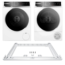 Комплект Bosch Serie 8 (WGB24400ME, WQB245B0ME, WTZ27510)
