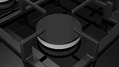 Газовая варочная панель Bosch PNP6B6O93R на 4 конфорки, шириной 59 см, черный Газовая варочная панель Bosch PNP6B6O93R на 4 конфорки, шириной 59 см, черный