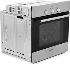 Духовой шкаф Bosch HBN 211E2 , электрический, шириной 59.5 см, нержавеющая сталь, традиционная очистка