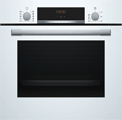 Духовой шкаф Bosch HBF554YW0R , электрический, шириной 59.4 см, белый, EcoClean очистка Духовой шкаф Bosch HBF554YW0R , электрический, шириной 59.4 см, белый, EcoClean очистка