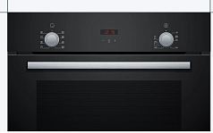Духовой шкаф Bosch HBF512BA1R , электрический, шириной 59.4 см, черный, AquaClean очистка