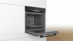 Духовой шкаф Bosch HBA3340B0 , электрический, шириной 59.4 см, черный, AquaClean очистка Духовой шкаф Bosch HBA3340B0 , электрический, шириной 59.4 см, черный, AquaClean очистка