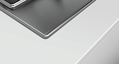 Газовая варочная панель Bosch PCQ7A5M90R на 5 конфорки, шириной 75 см, нержавеющая сталь