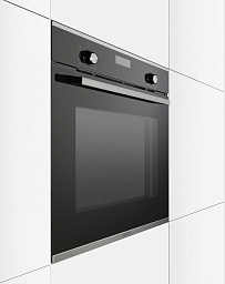 Духовой шкаф Bosch HBG217BS0R , электрический, шириной 59.4 см, нержавеющая сталь, традиционная очистка