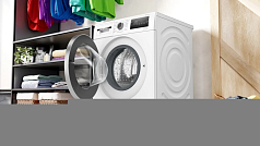 Стиральная машина Bosch WAN2827EPL 1400 об/мин, белый, инверторный EcoSilenceDrive двигатель