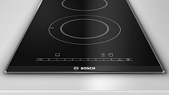 Электрическая варочная панель Bosch PKF375FP1E на 2 конфорки, шириной 30.6 см, черный Электрическая варочная панель Bosch PKF375FP1E на 2 конфорки, шириной 30.6 см, черный
