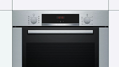 Духовой шкаф Bosch HBA334YS0 , электрический, шириной 59.4 см, нержавеющая сталь, EcoClean очистка Духовой шкаф Bosch HBA334YS0 , электрический, шириной 59.4 см, нержавеющая сталь, EcoClean очистка
